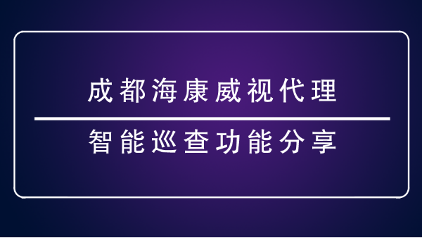 成都?？低暣?<i style='color:red'>智能巡查功能</i>分享